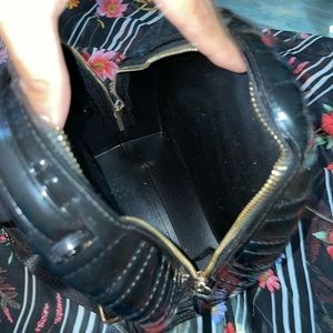 Black backpack in good condition.